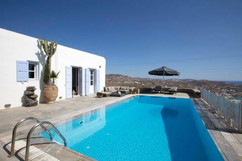 Psarrou Villa For 10 Guests, Stunning Sea Views