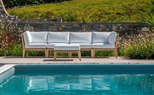 Luxury Paros Villa Master Villa Sea View Private Pool 3 Bdr Tserdakia