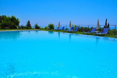 Loft Apartment Adonis In Pelekas Beach With Pool