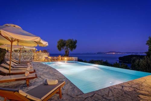 Kouloura Villa Sleeps 11 Pool Air Con Wifi