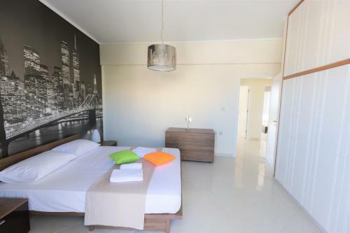 Apartamento Groovy & Cozy Apt With Private Seaview Rooftop Terrace