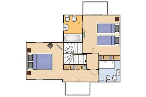 Dassia Villa Sleeps 8 Pool Wifi