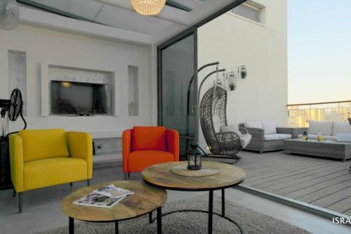 Apartamento Rothschild Area - Luxury Duplex Penthouse