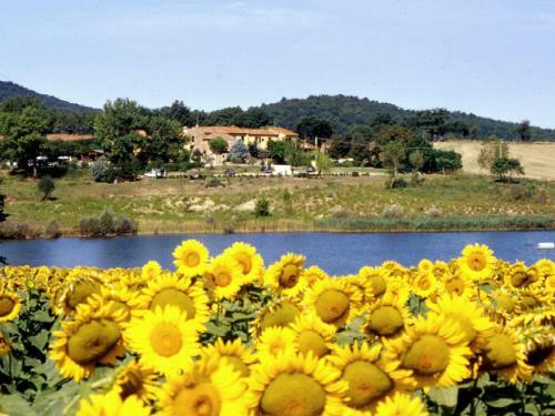 Villa Surrounded By The Beautiful, Sloping Tuscan Landscape