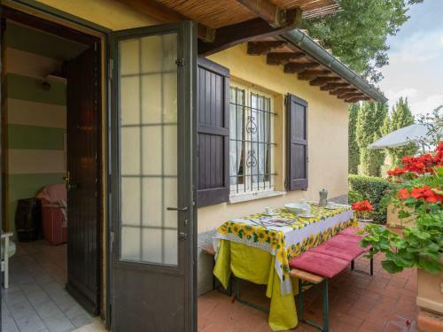 Villa Surrounded By The Beautiful, Sloping Tuscan Landscape