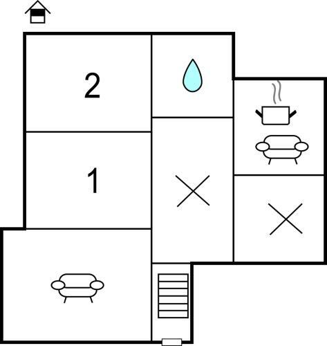 Awesome Apartment In Palau W/ 2 Bedrooms