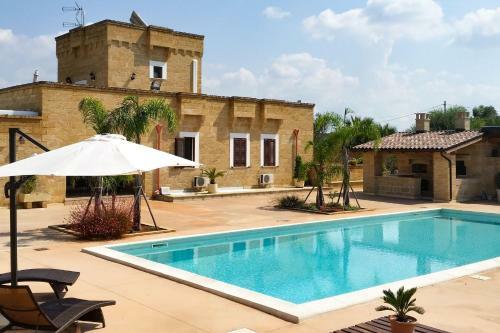 Villa Masseria Fortificata Con Piscina E Spiaggia M770