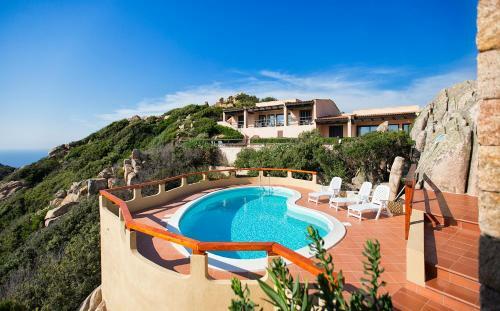 Costa Paradiso Villa With Sea View Pool