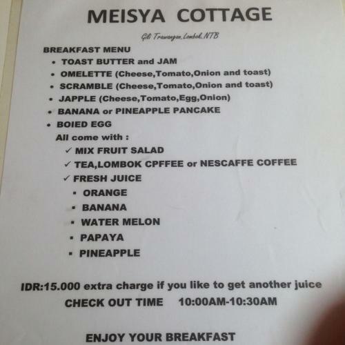 Hostal Meisya Cottage