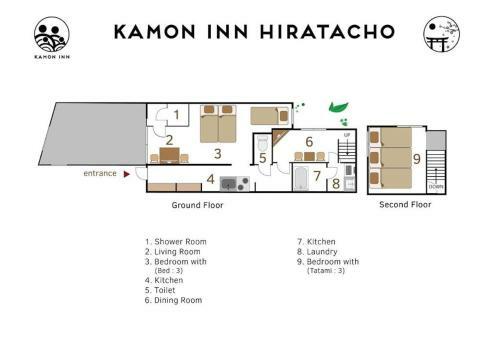 Kamon Inn Hiratacho - Vacation Stay 88687