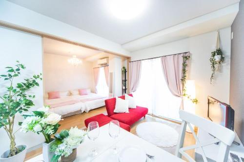 Apartamento 2 Bed Room Near Osaka Castle.#202