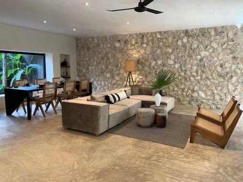 Luxury Boho-chic Villa In Holistika Tulum