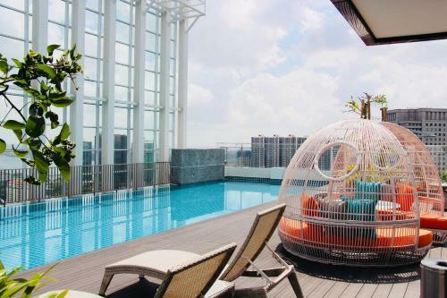 Apartamento Bright & Modern 2br Suasana 6, Balcony, Parking