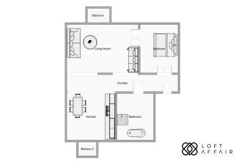 Dream Apartment By Loft Affair