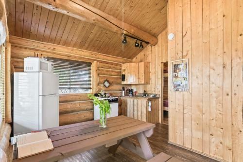 Coho Salmon - Kenai Kuik Cabins - Relaxing Deck Cabin