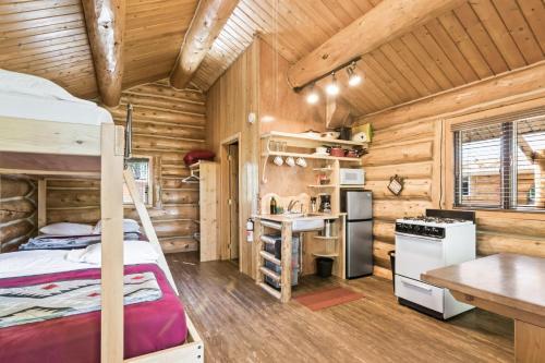 Pink Salmon - Kenai Kuik Cabins - Riverfront Dock Cabin