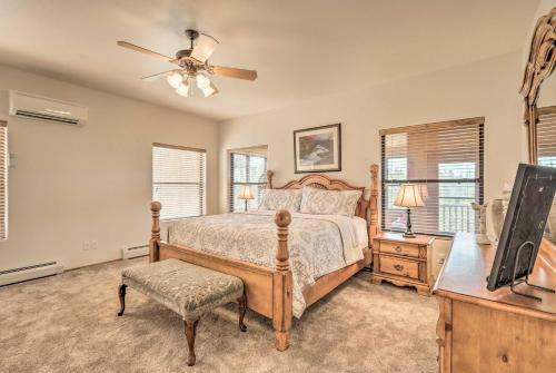 Secluded Heber Cabin With Valley Views And Deck!