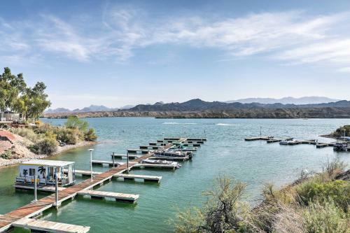 Quiet Escape Steps To Lake Havasu With Views And Grill!