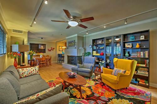 Vibrant Home With Patio About 3 Mi To Downtown Phoenix!