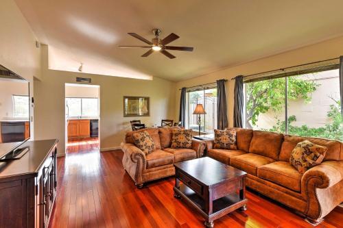 Home With Pool, Putting Green And South Mtn Park Views!