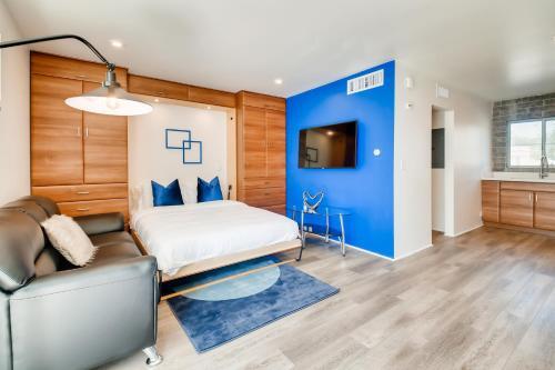 Apartamento The Savvy Saphire Studio~walk To Downtown Phoenix!