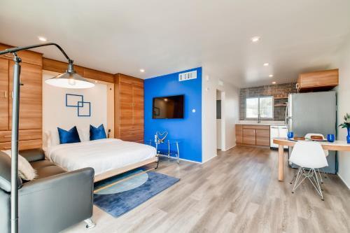 Apartamento The Savvy Saphire Studio~walk To Downtown Phoenix!