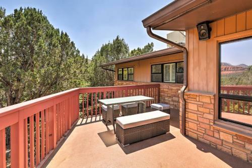 Sedona Home With Stunning Mtn Views, Fire Pit And Deck!