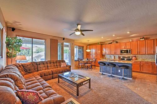 Spacious Surprise Home With Private Pool And Fire Pit!
