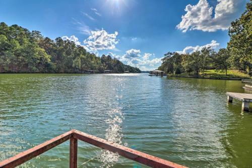 Waterfront Hot Springs Home With 2 Boat Slips!