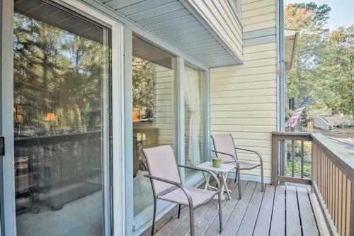Private Lakefront Townhome In Hot Springs Village!