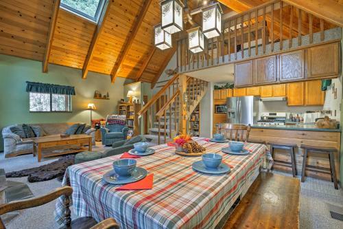 Cabin With Wraparound Deck In Big Trees Village!