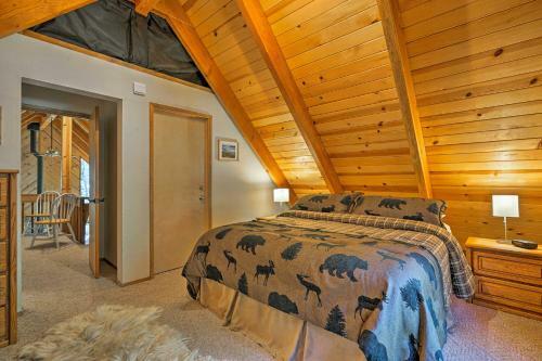 Cabin With Wraparound Deck In Big Trees Village!