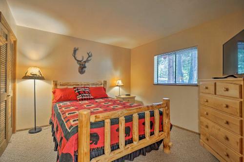 Cabin With Wraparound Deck In Big Trees Village!