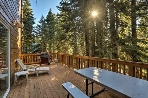 Rustic Tahoe Home With Hot Tub Near Squaw Valley
