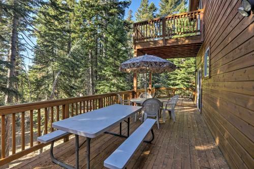 Rustic Tahoe Home With Hot Tub Near Squaw Valley