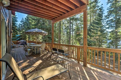 Rustic Tahoe Home With Hot Tub Near Squaw Valley