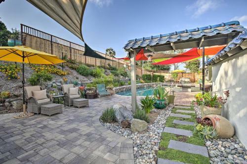 Villa Luxury El Cajon Oasis With Pool, Fire Pit And Pavilion