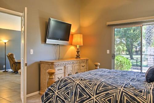 Indian Palms Country Club Townhome On Golf Course!