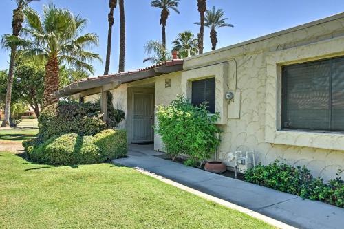 Indian Palms Country Club Townhome On Golf Course!