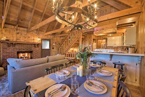 Chic Lake Arrowhead Cabin With Deck 2 Mi To Village