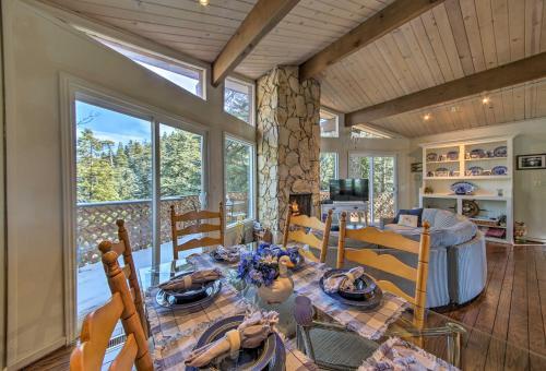 Lake Arrowhead Cabin With Deck And Scenic Forest Views