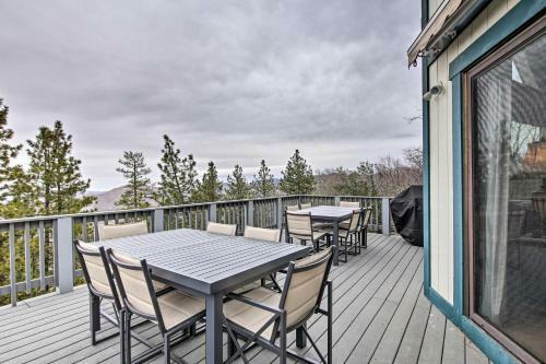 Lake Arrowhead Retreat With Decks And Mountain Views!
