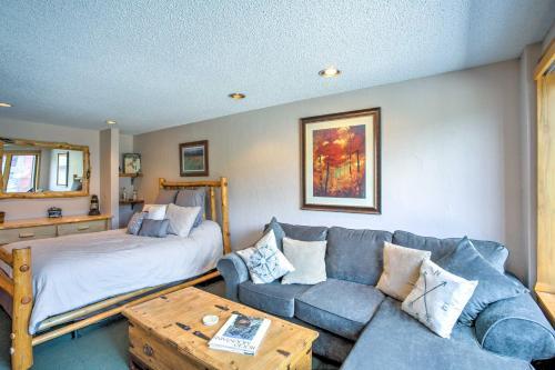 Apartamento Breck Ski-in And Out Studio Steps To Quicksilver Lift!