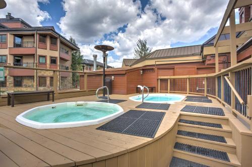 Apartamento Breck Ski-in And Out Studio Steps To Quicksilver Lift!