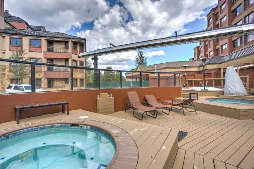 Apartamento Breck Ski-in And Out Studio Steps To Quicksilver Lift!