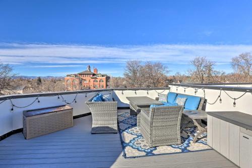 Townhome With Rooftop Deck Walk To Mile High!