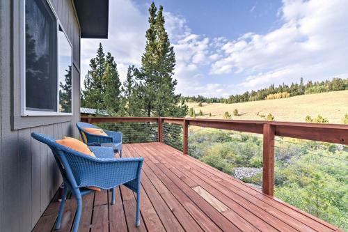 Exceptional Fairplay Getaway With Deck And Valley View!