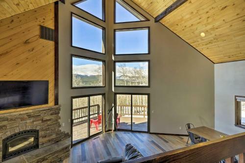 Large Fairplay Cabin With Incredible Views Near Breck