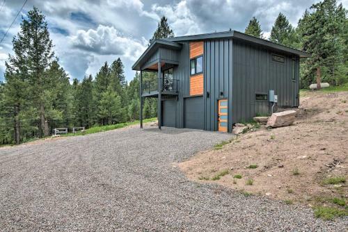 Modern Evergreen Cabin On 35 Acres With Views!