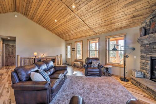 Grand Fairplay Cabin With Deck And Mountain Views